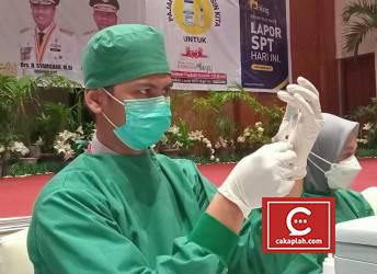 19 Persen Nakes di Riau Sudah Vaksinasi Booster Tahap II