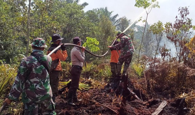 Patroli Terpadu, Kurangi Titik Panas di Sumatera