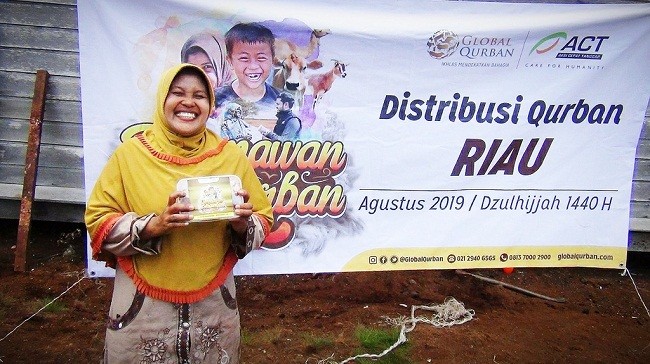 ACT Riau Distribusikan Hewan Kurban ke Pelosok Negeri
