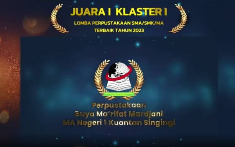 Riau Juara 1 Lomba Perpustakaan Sekolah Tingkat Nasional 2023