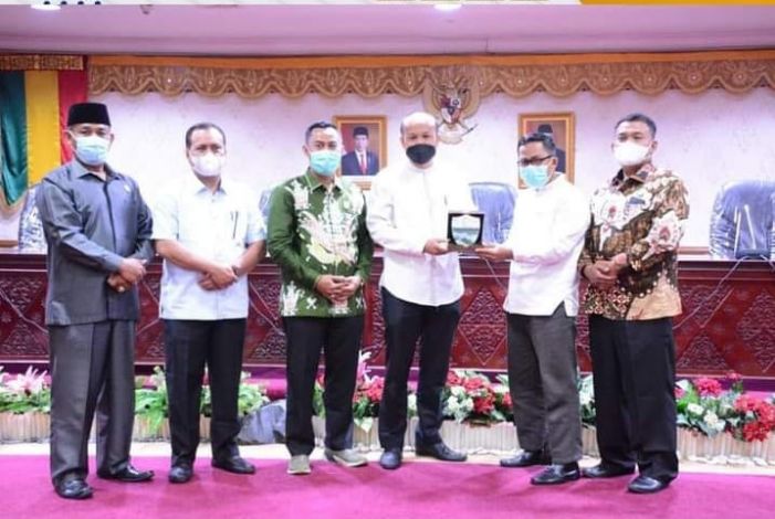 DPRD Riau, Terima Kunker BK dan Bapemperda DPRD Kuansing