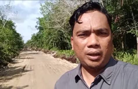 Sopandi Harap Jalan Poros di Rangsang Barat - Rangsang Pesisir Tak hanya Sebatas Rehab
