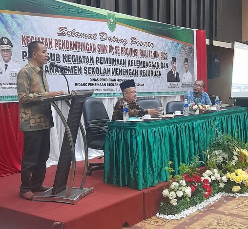Disdik Riau Beri Pendampingan 50 Guru Kelompok Pertanian SMK PK