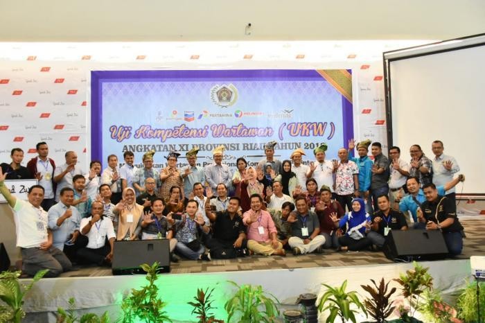 38 Wartawan Lulus UKW Angkatan XI PWI Riau