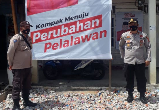 Jaga Keamanan Jelang Pilkada, Polsek Kuala Kampar Gencar Gelar KRYD
