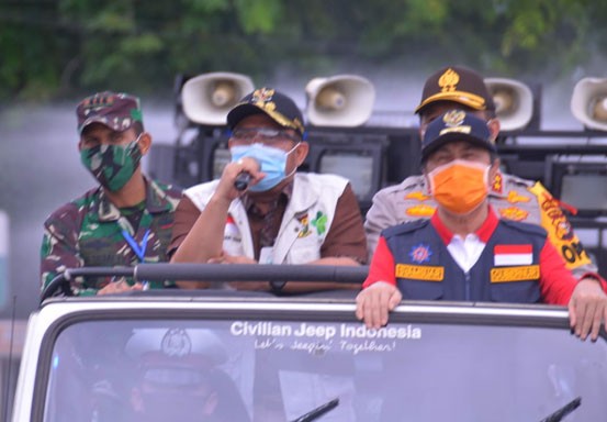 Kehadiran Gubri dan Forkopimda Riau Memiliki Arti Penting di Tengah Perang Terhadap Corona di Kampar