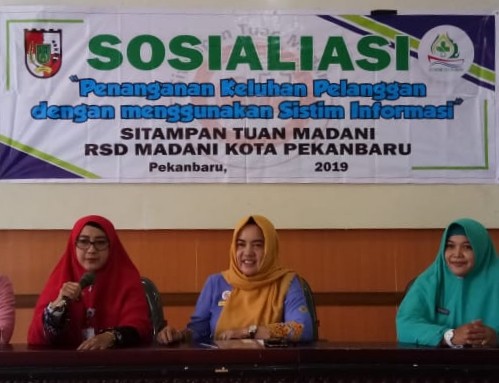 RSD Madani Pekanbaru Gelar Sosialisasi Sitampan Tuan Madani