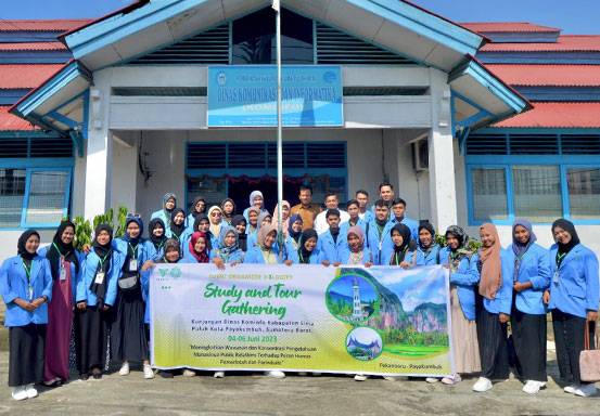 Mahasiswa UIN Suska Riau Audiensi ke Diskominfo Lima Puluh Kota, Sumatra Barat