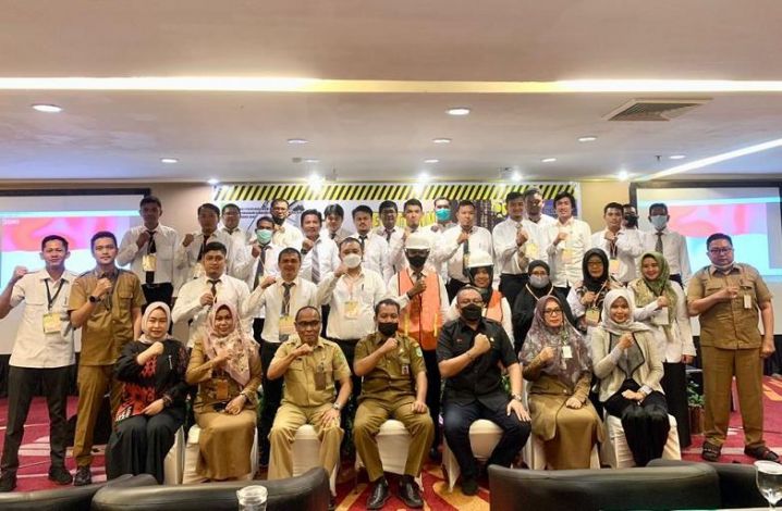 30 Peserta Ikuti Uji Sertifikasi Ahli Muda Kontruksi Dinas PUPR-PKPP Riau