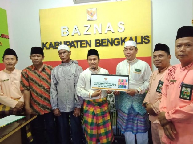 Baznas Riau Support Program Unggulan Baznas Bengkalis Rp225 Juta