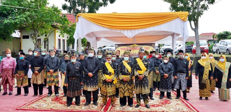 Bupati Siak Hadiri Pengukuhan Dewan Pengurus LAMR Kecamatan Tualang