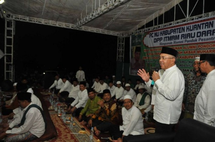 Gubernur Riau Puji Kekompakan Kaum Nahdiyin