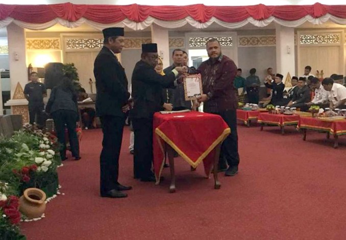 Pemkab Inhu Terbaik III se-Riau Penyaluran DAK Fisik dan Dana Desa 2018