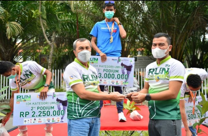 Tingkatkan Perhatian Terhadap Lingkungan, Syamsuar Apresiasi JAPNAS Provinsi Riau Gelar Run For Green