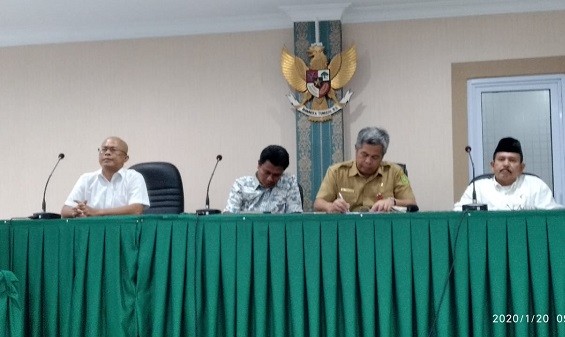 Kadiskominfo Riau Buka Bimtek dan Diskusi Keterbukaan Informasi Publik