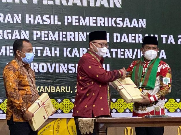 Laporan Keuangan Pemkab Pelalawan, Terima WTP 10 Kali Berturut