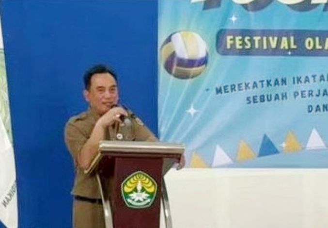 Kepala Dispora Pekanbaru Resmi Buka Festival Olahraga dan Seni Mahasiswa di Universitas Riau