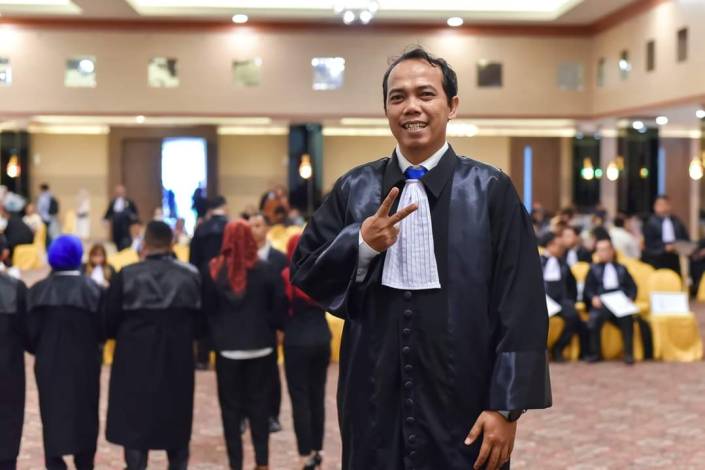 Peradi Ambil Sumpah 118 Advokat Wilayah Hukum Pengadilan Tinggi Riau