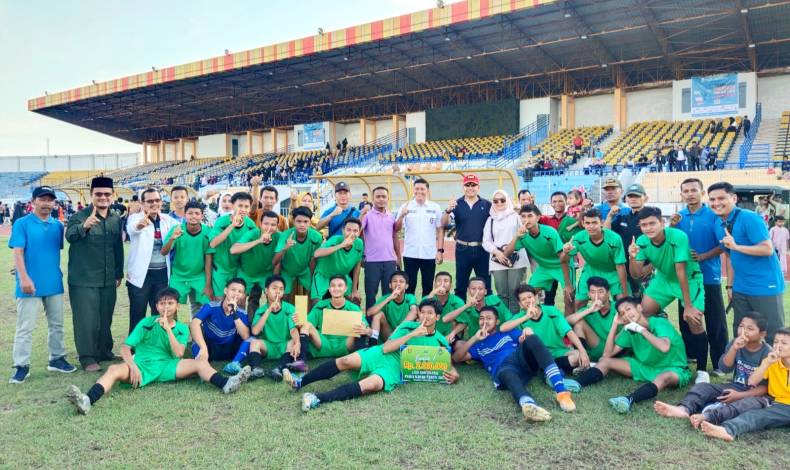 Al-Majidiyah FC Rohil Juara Liga Santri Sepakbola Piala Kasad Tingkat Provinsi Riau