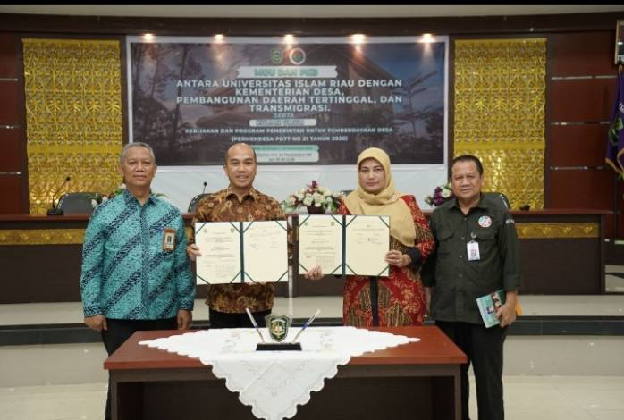 Pemberdayaan Desa di Riau, UIR Bersinergi dengan Kemendes PDTT