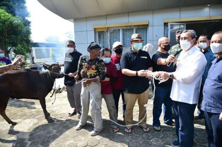 Tahun Ini PWI Riau Sembelih 5 Ekor Hewan Kurban