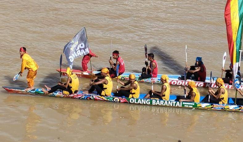 Festival Pacu Jalur 2022, Diskominfotik Riau Terjunkan Jalur Olang Barantai