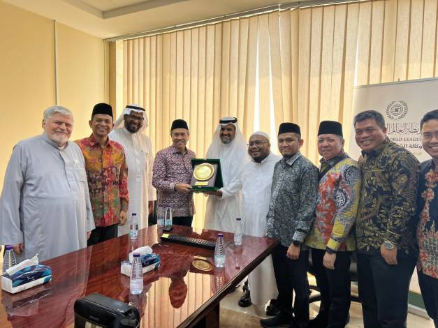 Sambangi Muslim World League, Gubri Bahas Pengembangan Quran Center