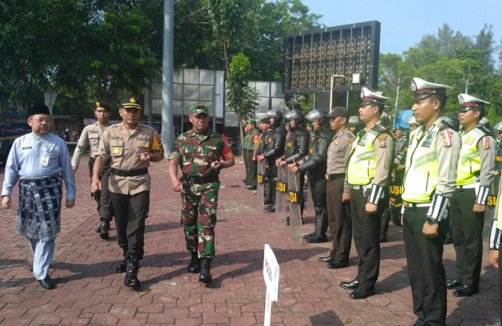 TNI-Polri di Bengkalis Siap Amankan Pemilu