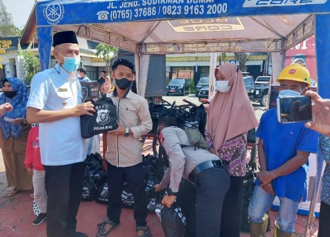 Apresiasi Capaian Vaksinasi di Kota Dumai, Kapolda Riau: Gas Pol!