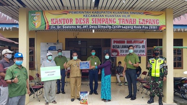 Bantu Warga Terdampak Covid-19, RAPP dan APR Salurkan 2.516 Paket Bahan Pokok di Kuansing