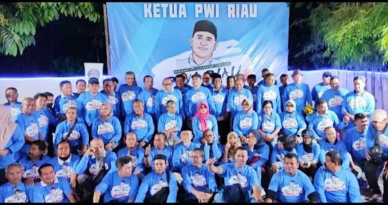 Optimis Terpilih Lagi, Zulmansyah Deklarasi Maju Ketua PWI Riau Periode Kedua