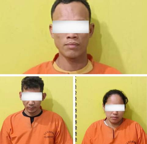 Edarkan Sabu, Pasutri di Simpang Pujud Rohil Diamankan Polisi