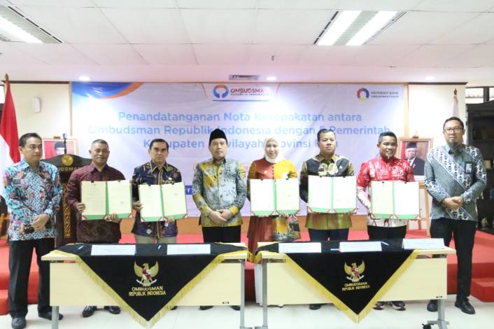 Seluruh Daerah di Riau Sudah Teken MoU, Ombudsman Tekankan Pentingnya Pelayanan Masyarakat