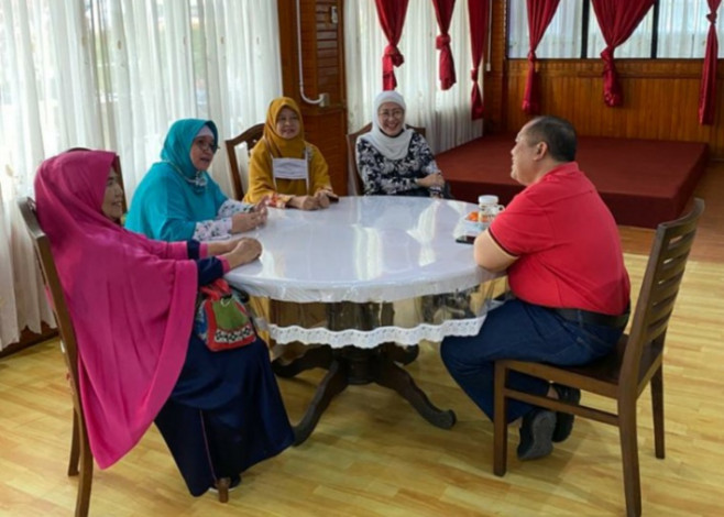 Pengurus PD Wanita Perti Riau Audiensi dengan Tokoh Masyarakat