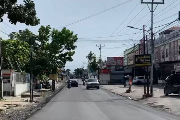 PUPR Pekanbaru Overlay Jalan Delima Pekanbaru