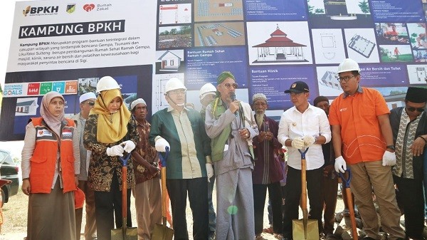 BPKH Gandeng Rumah Zakat Bangun Tempat Tinggal Terintegrasi untuk Penyintas Gempa Sigi