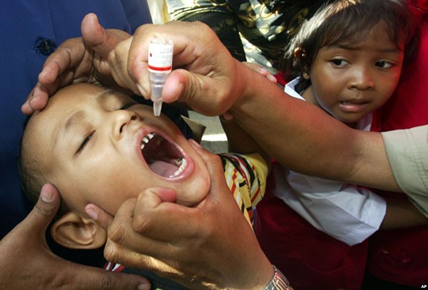 Vaksin Baru Dapat Bantu Lenyapkan Polio