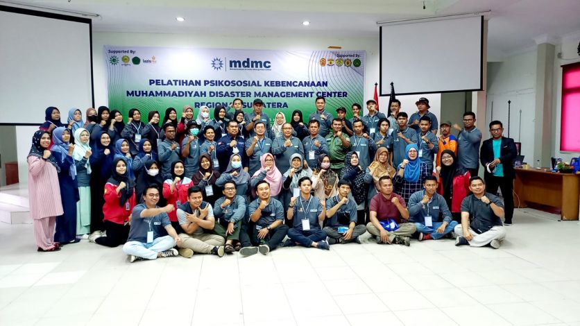 LPB Muhammadiyah se-Sumatera Ikuti Pelatihan Psikososial Kebencanaan