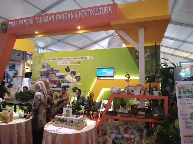 Dinas Pangan dan Holtikultura Kenalkan Porang di Riau Expo 2022