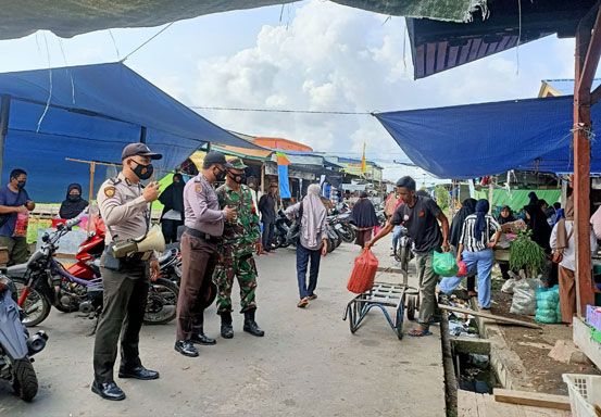 Polsek Pangkalan Lesung Kembali Tingkatkan Program Kampung Tangguh di Era Pandemi Covid-19