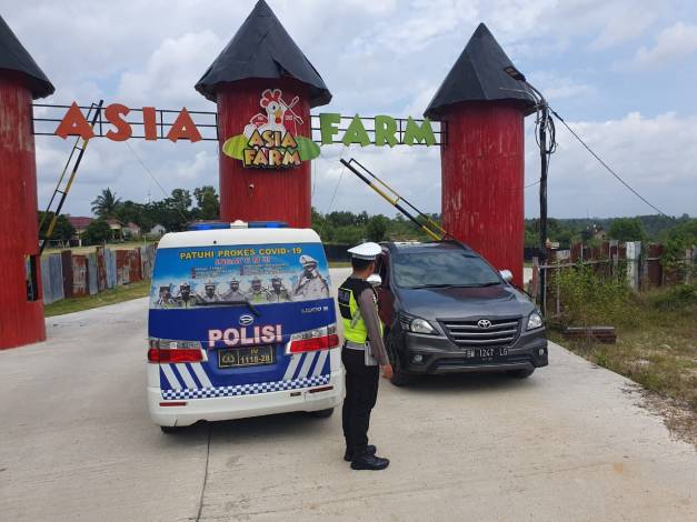 Antisipasi Kepadatan Libur di Pekanbaru, Polisi Patroli Tempat Wisata