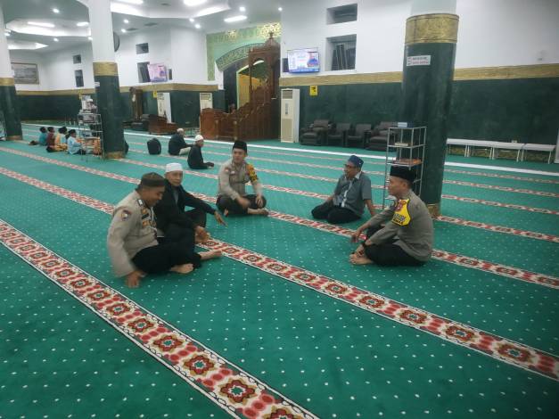 Polisi Minta Jemaah Masjid An Nur Pekanbaru Sampaikan Informasi Gangguan Kamtibmas Jelang Pemilu 2024