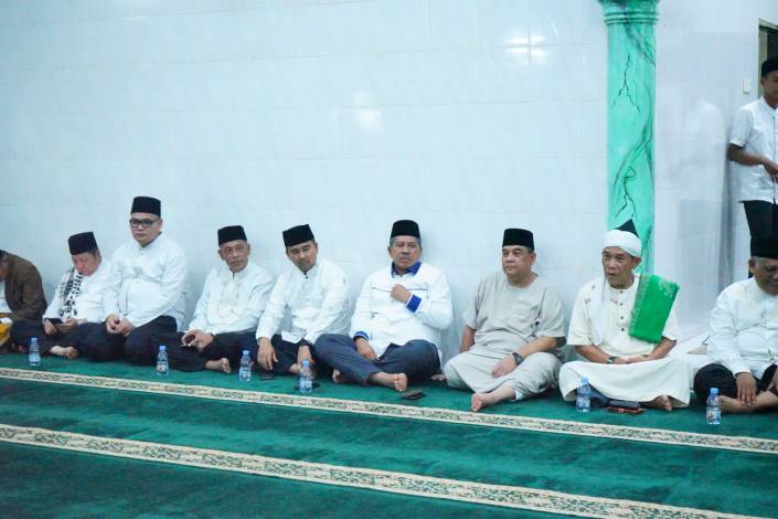 Bupati Siak Ikut Safari Ramadan Wagubri di Perawang