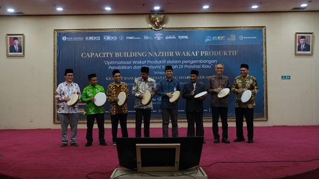 Kick Off Riau Sharia Week 2024, BI Gelar Capacity Building Nazhir Wakaf Produktif