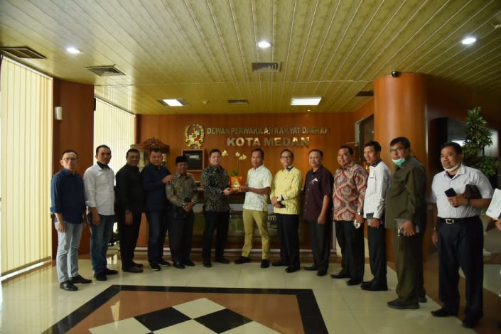 Pansus Tatib DPRD Bengkalis Kunker ke DPRD Kota Medan
