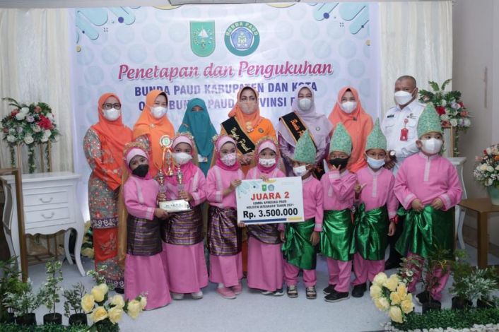 Siak Raih Juara II Lomba Apresiasi PAUD Holistik Integratif Tingkat Provinsi Riau