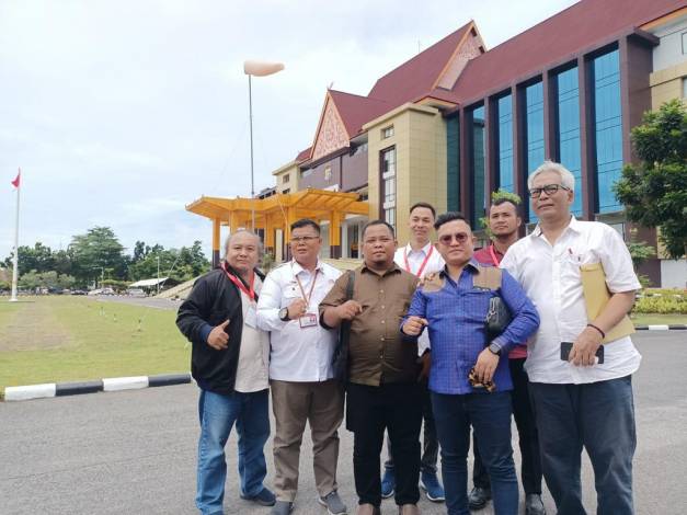 Tim Tapak Riau Penuhi Undangan Ditkrimsus Polda Riau Terkait Pengaduan Proyek IPAL