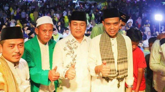Tablig Akbar Golkar bersama UAS di Kampar Dihadiri Ketua DPRD Riau Yulisman, Ribuan Warga Padati Lokasi Acara