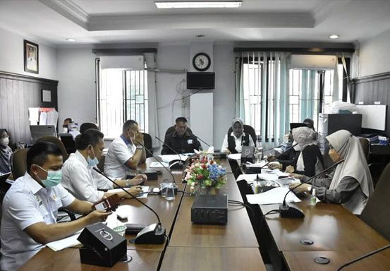 Komisi II DPRD Pekanbaru Rapat Bersama Disperindag Soal R-APBD 2022