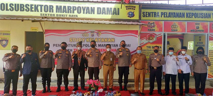 Ketua DPRD Pekanbaru Hadiri Studi Kelayakan Pembangunan Polsek Marpoyan Damai